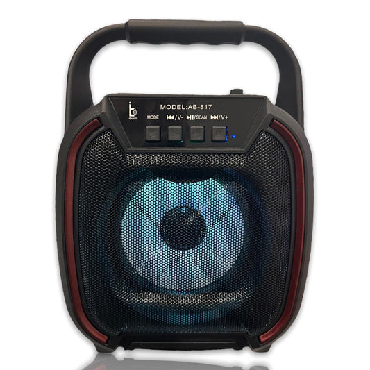 Iburst 4”PORTABLE PARTY SPEAKER ASSORTED COLORS AB-817