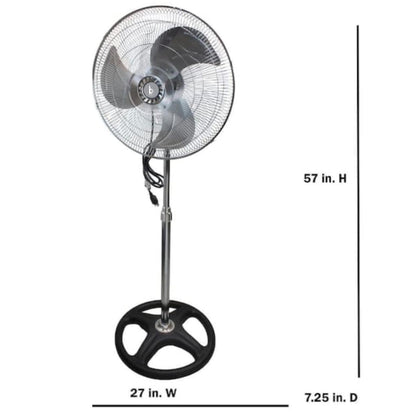 IBurst 18” industrial metal stand fan FS-45