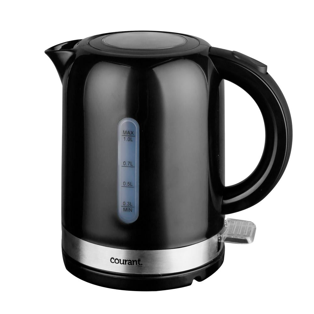 COURANT KEP-102K 1 Liter Cordless Electronic Kettle - Black