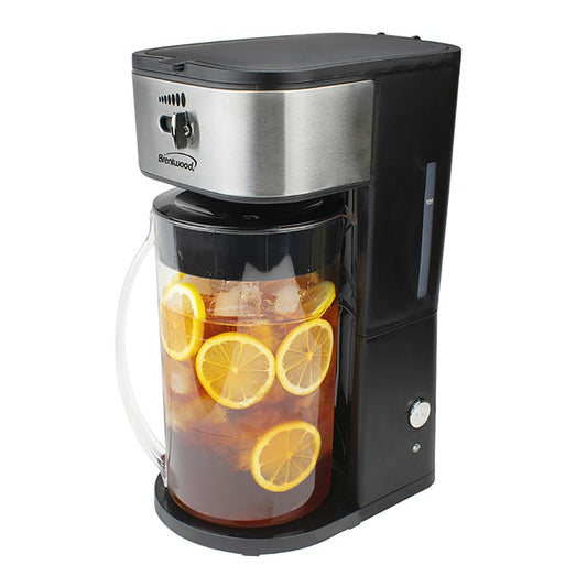 Brentwood KT-2150BK Iced Tea and Coffee Maker with 64oz Pitcher, Black